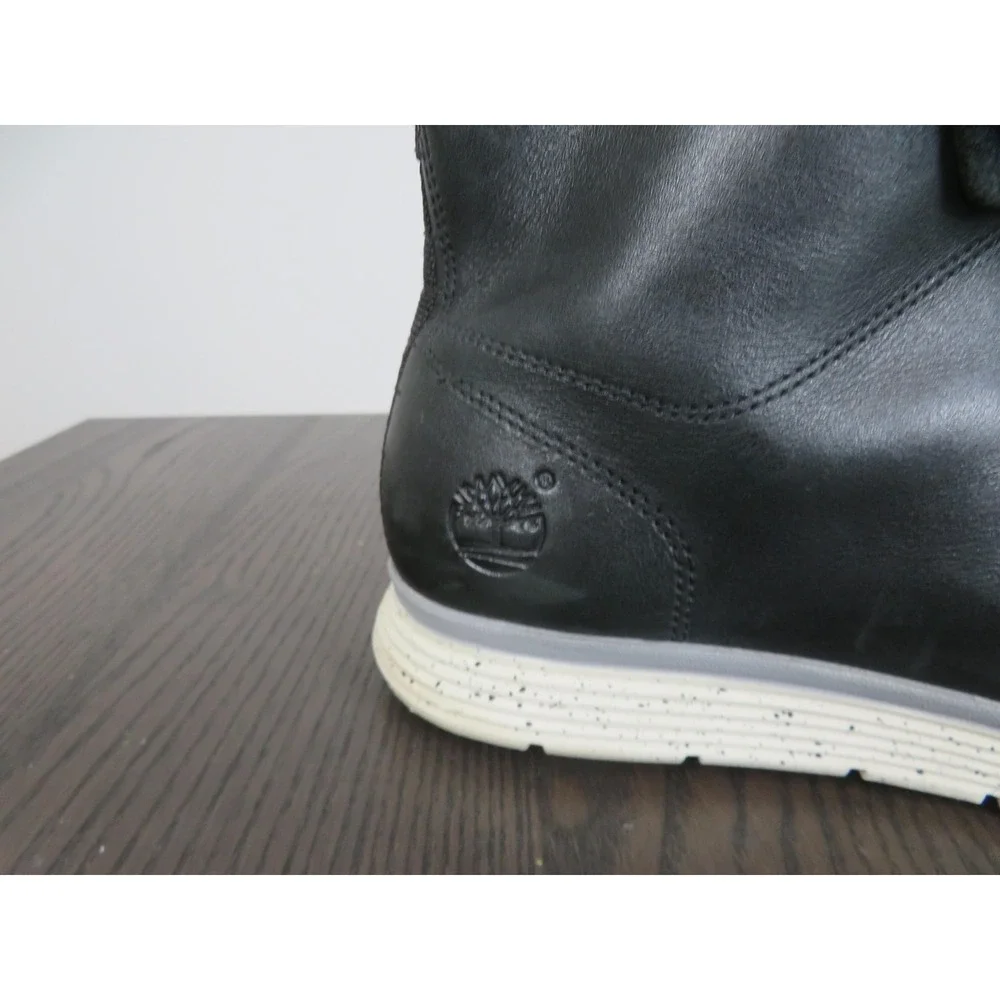 Timberland Killington Chukka Boots Mens 12 Black Leather Mesh Ankle Comfort